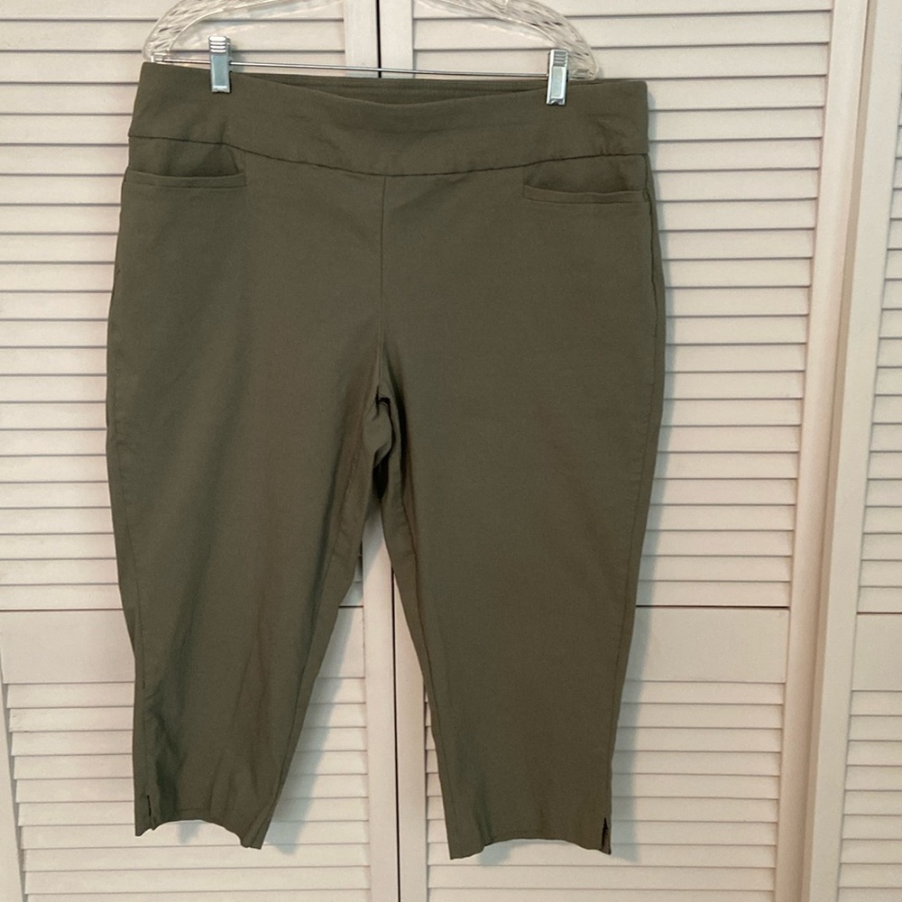 Womens CJ Banks Signature Slimming Capris 16W